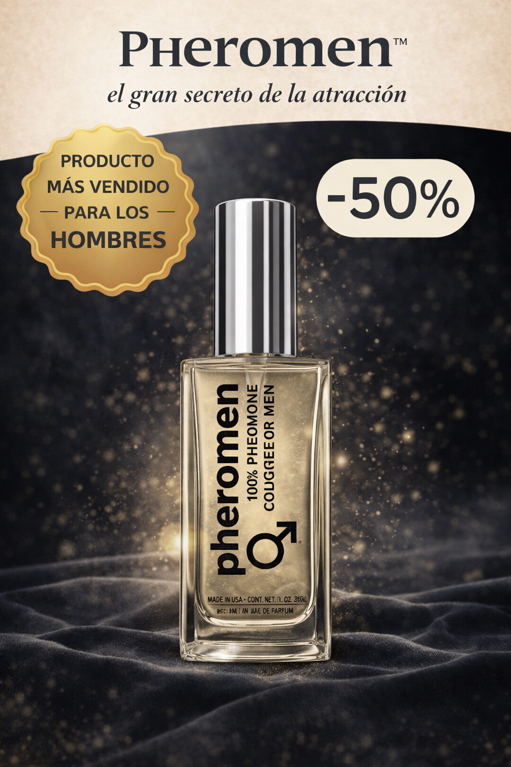 PheroMen   - Perfume con Feromonas 100% Puro (30 ml)