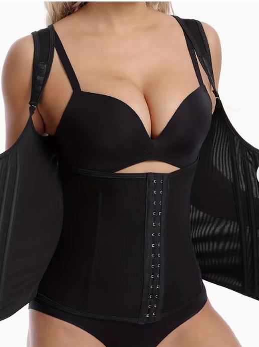 ✅ Faja doble presión, para moldear, sujetar, y fijar tu figura.