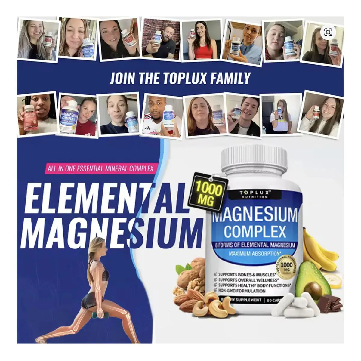 MAGNESIO COMPLEX  PRO 600 MG