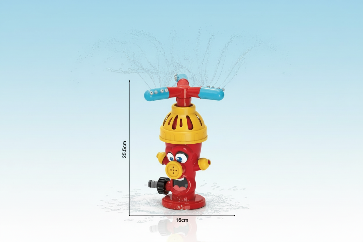Grifo Bombero Lanza Agua Juego Verano