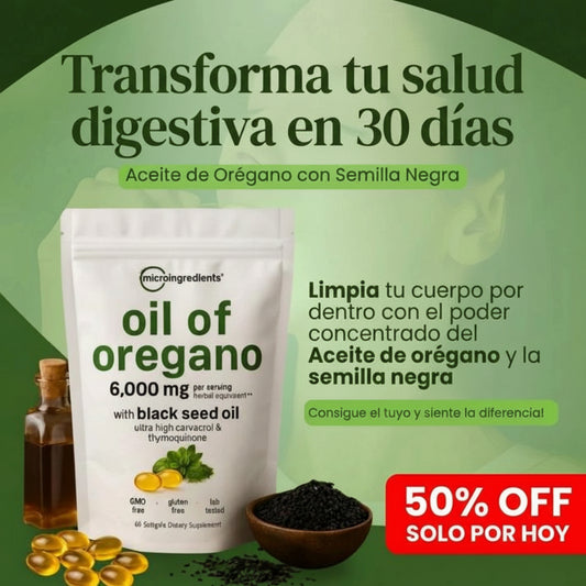 Aceite De Orégano en capsulas (60)