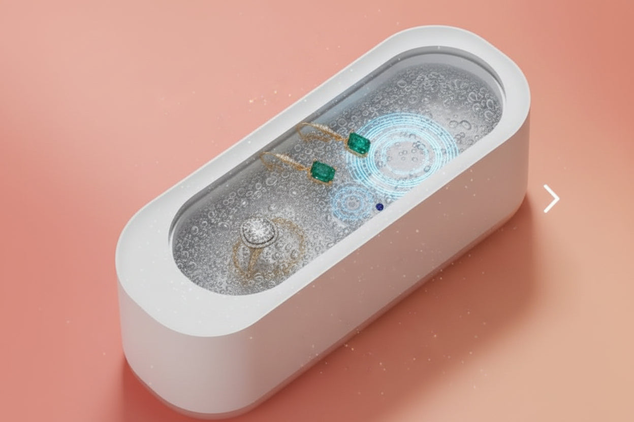 Limpiador  ultrasónico premium de Joyas PRO.